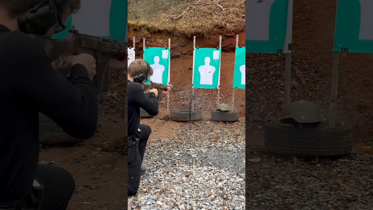Shooting Helmets with Guns (A Wild FAL Appears)