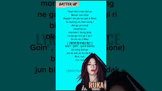 BABYMONSTER - BATTER UP Ruka & Asa rap lyrics #shorts