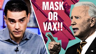 WATCH: Biden & Fox News Reporter CLASH Over Mask Debate