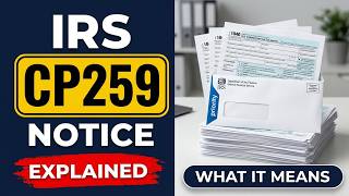 IRS Notice CP259 Explained - What It Means and What to Do