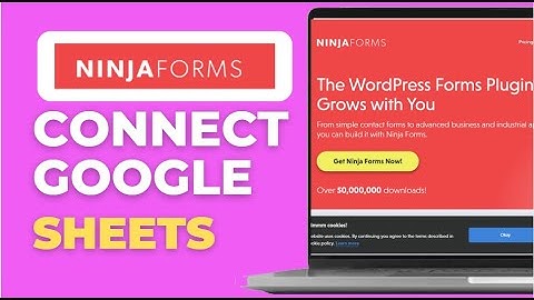 How to Connect Ninja Forms to Google Sheets Direct & Zapier