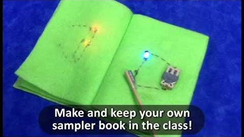 Intro to e-Textiles Class - by Cheryl Sleboda