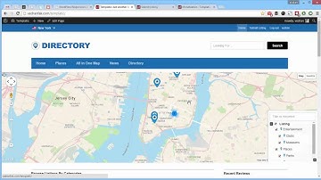 Directory WordPress theme by Templatic