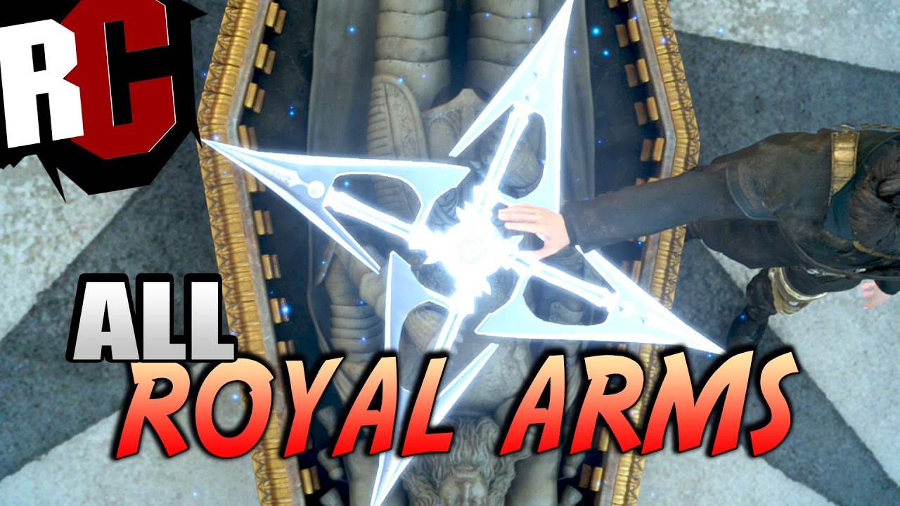 Final Fantasy Xv All 13 Royal Arm Locations Faithful Heir