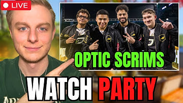🔴OPTIC SCRIM WATCH PARTY!