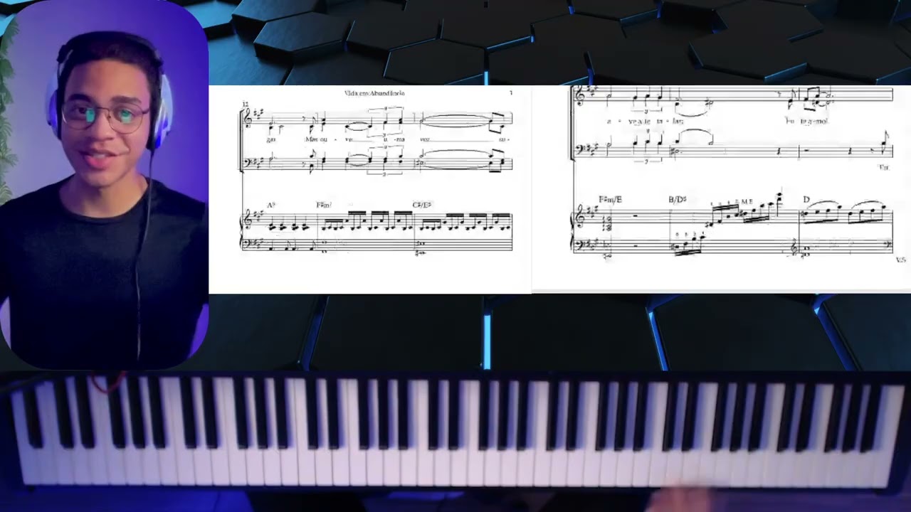 Vida em abundância   ICM [Piano-Tutorial]