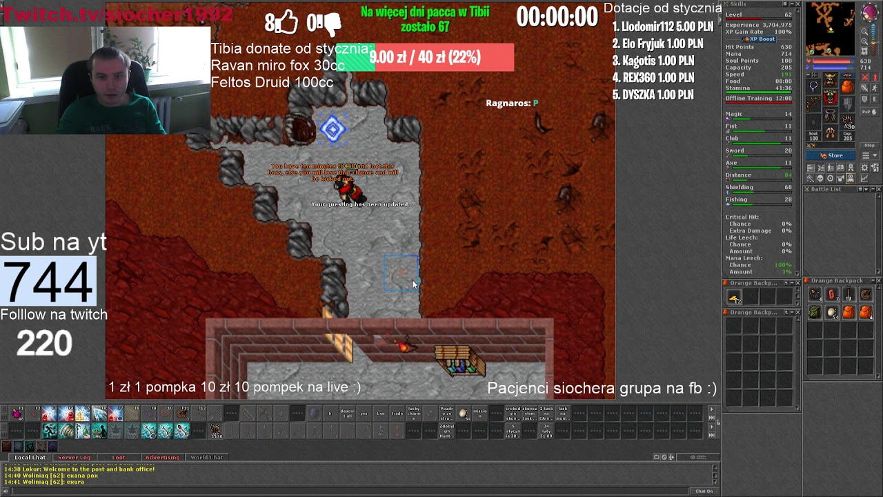 Tibia boss The Horned Fox - YouTube