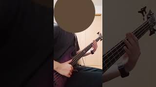 Red Hot Chili Peppers - Dark Necessities 【Bass Cover】#shorts