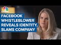 Facebook whistleblower reveals identity and slams company in '60 minutes' interview