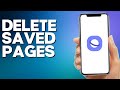 How to Delete Saved Pages on Samsung Internet Browser image