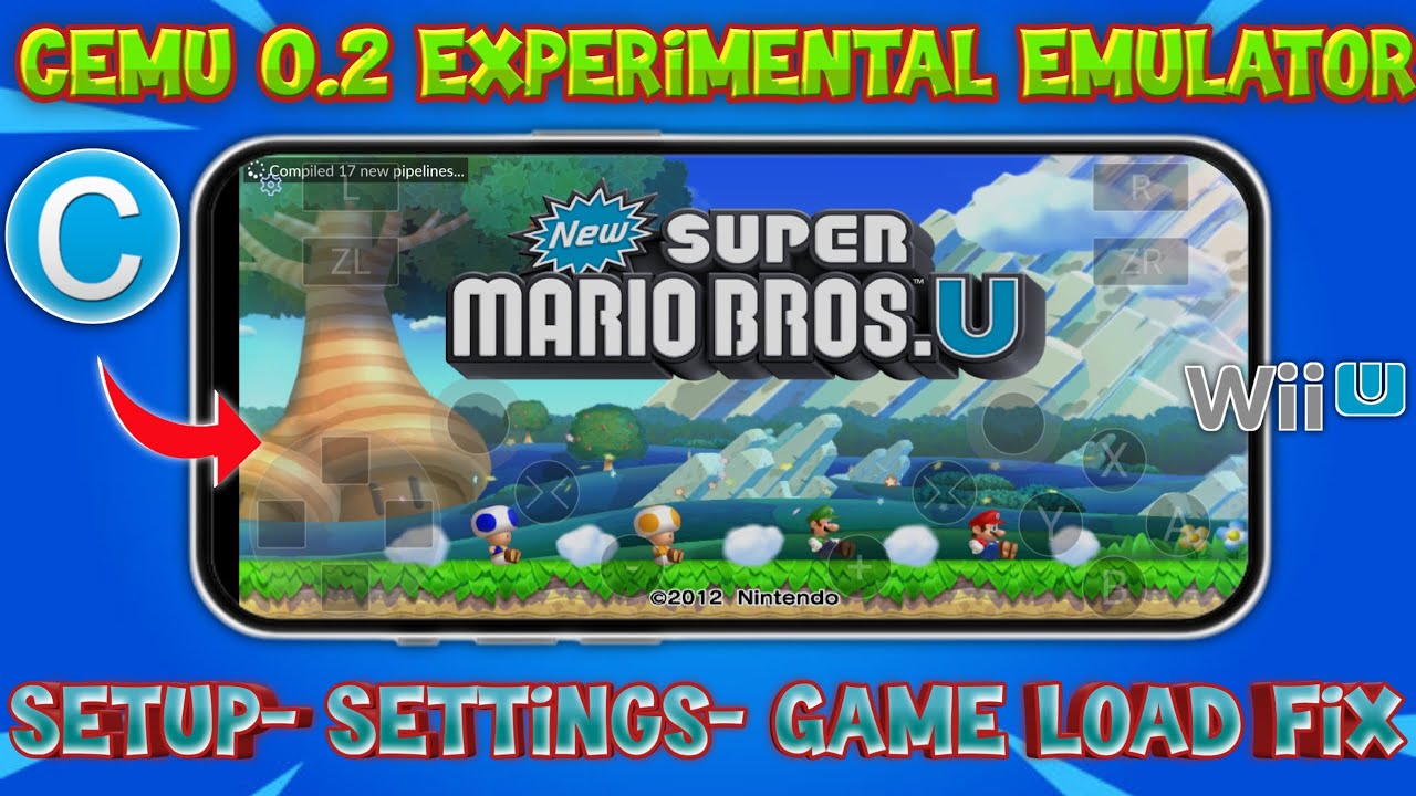 Cemu Android 02 Setup Guide Wii U Emulator For Android Best 