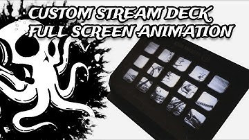 Ep 01 - DIY Custom full screen Elgato Stream Deck gif animation tutorial