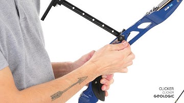 TUTORIAL - How to mount a Geologic clicker on an archery bow 🏹 | Decathlon