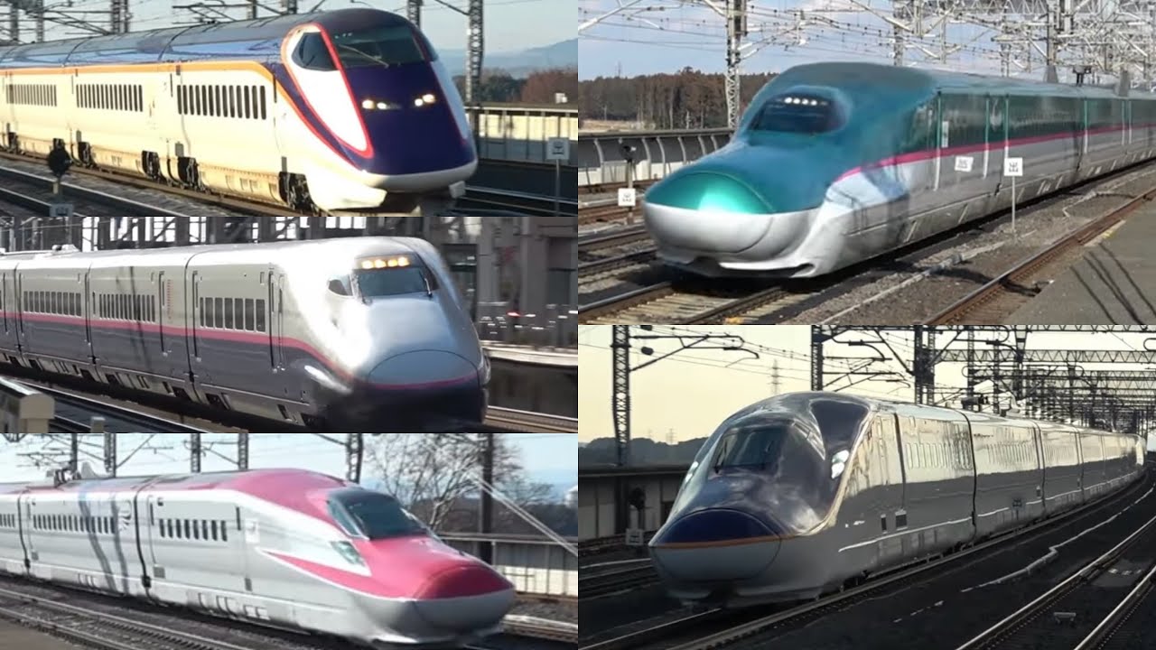 【E3系も復活！】大混雑で回復運転炸裂！帰省ラッシュの東北新幹線　速度付き超高速通過集