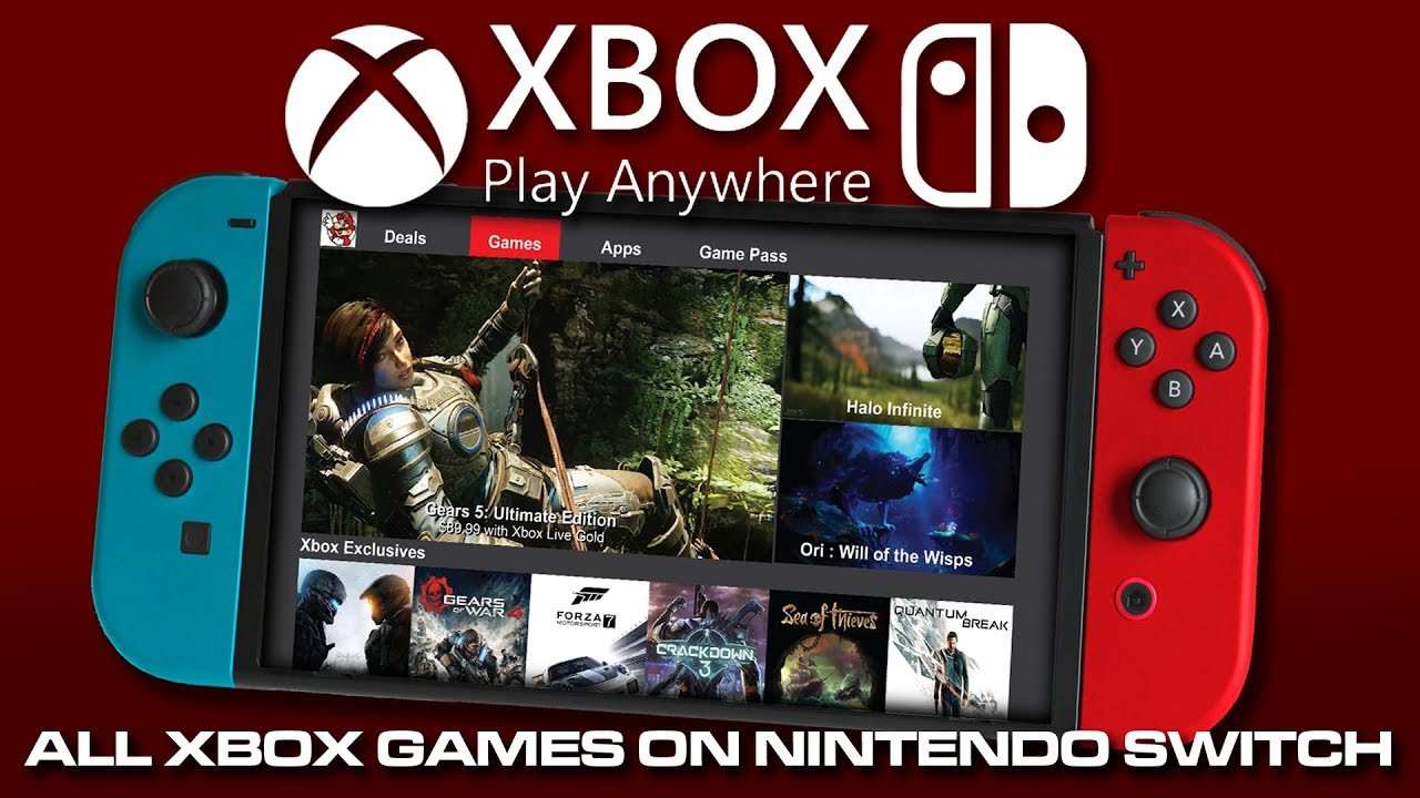 Cuphead & Xbox Live on Nintendo Switch | Xbox Game Pass on Switch | XCloud  - YouTube