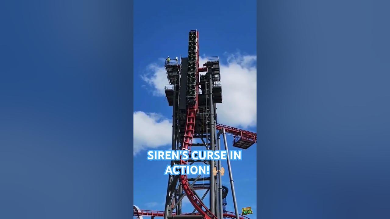 SIREN’S CURSE TILT COASTER IN ACTION! #CedarPoint SIREN’S CURSE TILT COASTER IN ACTION! #CedarPoint