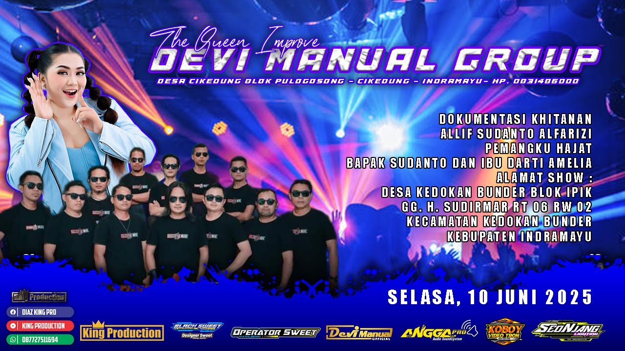 🔴LIVE THE QUEEN IMPROVE DEVI MANUAL GROUP || KEDOKAN BUNDER INDRAMAYU INDRAMAYU II 10 JUNI 2025