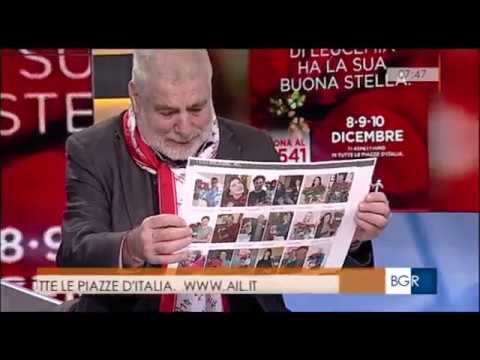 Stella Di Natale Ail.Ail Stelle Di Natale Tv 7 12 2017 Youtube