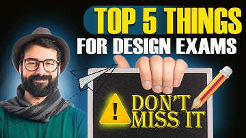 What to do before Design exam? / Last week tips/ NID, UCEED, CEED #nid #design