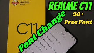 [Hindi] How to change Font Style in Realme C11 or any Realme devices | Change font in Realme C11