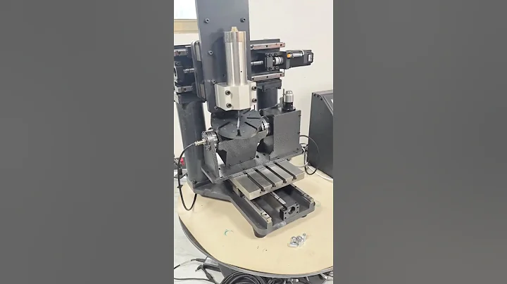 Is this a mini 5-axis CNC machine you like?#cncmachine #cnc #diy #design #creative #5axis #fyp