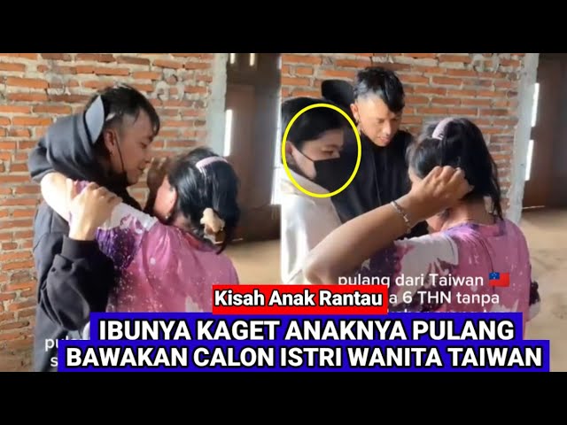 PULANG BAWAKAN ISTRI TAIWAN Ibu Kaget Saat Anaknya Pulang Merantau Kasih Kejutan Ibu Pulang Kampung class=