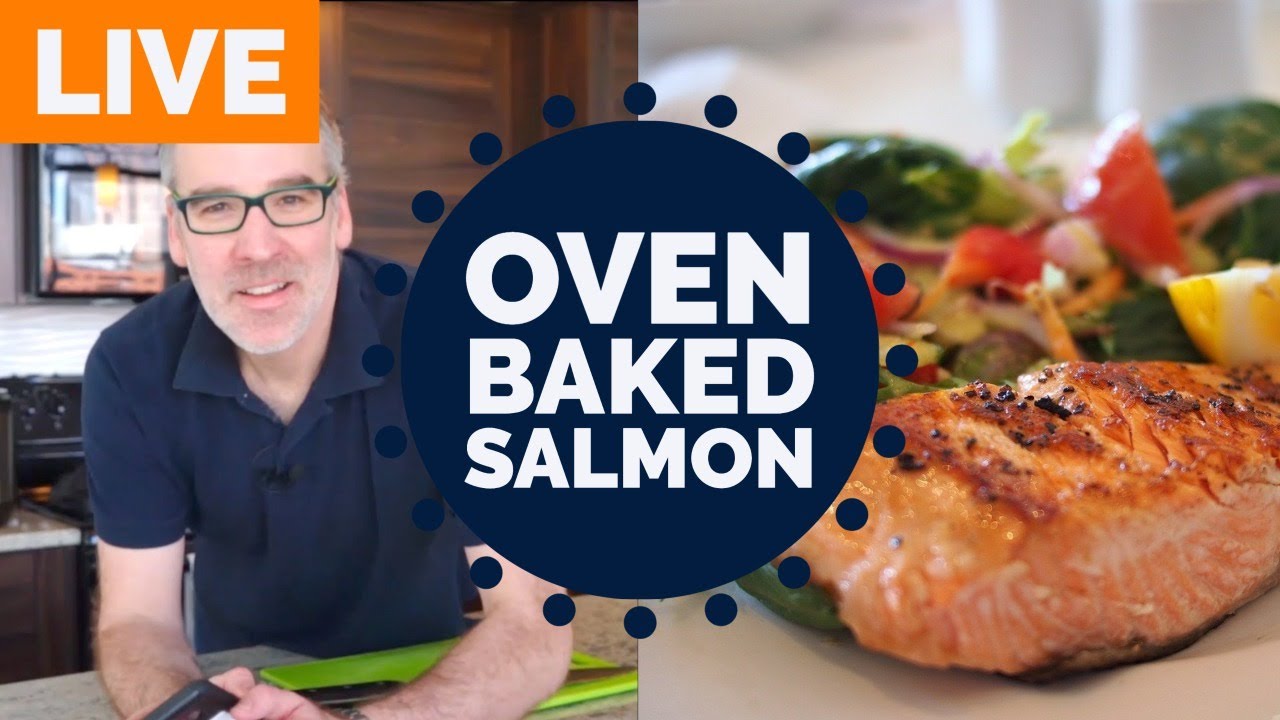 Oven Baked Salmon with Buttered Tomatoes & Ginger YouTube
