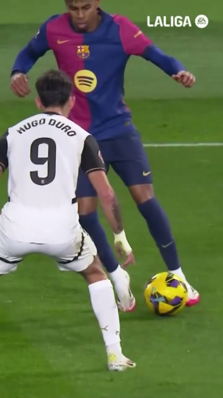 OMG LAMINEEEEE ? #laligahighlights #fcbarcelona #shorts #lamineyamal