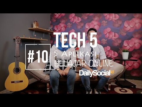 5 Aplikasi Belajar Online | TECH 5