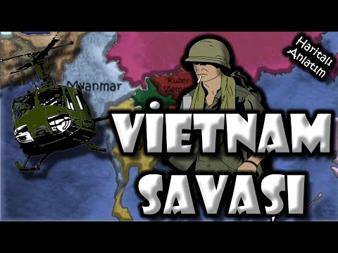 Vietnam Savaşı - Haritalı ve Basit Anlatım