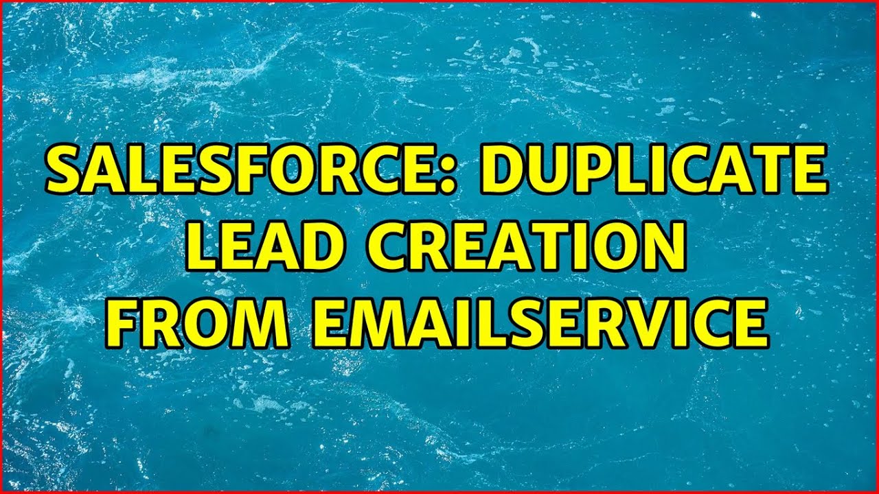 Salesforce Duplicate Lead creation from EmailService (2 Solutions