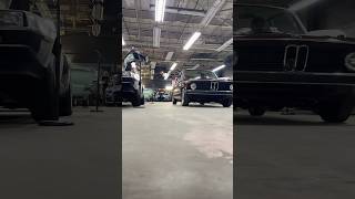 Driving a 1974 BMW 2002 out of the museum