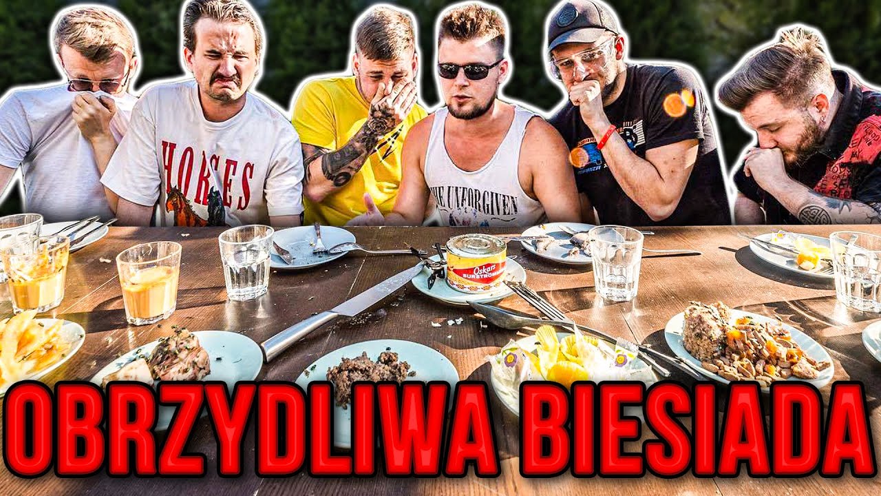 Obrzydliwa Biesiada z Maksymalnie - JEMY NAJGORSZE RZECZY