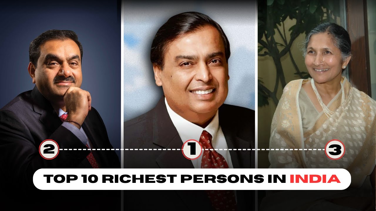 TOP 10 RICHEST PERSONS IN INDIA 2025 | INDIA’S BILLIONAIRES LIST