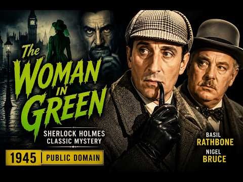 The Woman in Green (1945) - Sherlock Holmes Classic Mystery - Public Domain