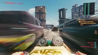 Cyberpunk 2077 - High-Speed Motorbike Ride