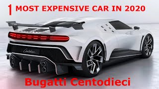 TOP 10 most expensive cars 2020