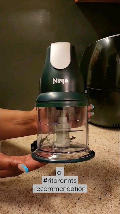 Ninja Express Chop Food Chopper Mini Food Processor 400W Green QB700QGN 30