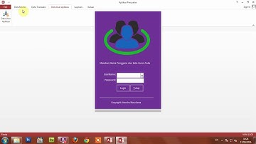 Aplikasi Penjualan Dengan Microsoft Access