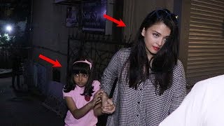 Aishwarya Rai Gets ANGRY Because Aaradhya Bachchan Gets Scared By Media