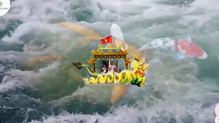 Thanh đồng Nguyễn Thị Quyền xã Minh Tân, Chèo thuyền trong hầu giá Cô Bơ đẹp nhất vịnh Bắc bộ