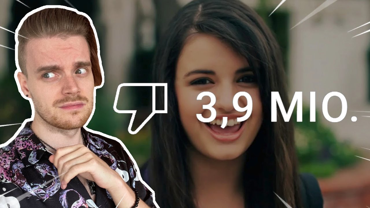 Die MEISTGEDISLIKETEN Videos auf YOUTUBE!