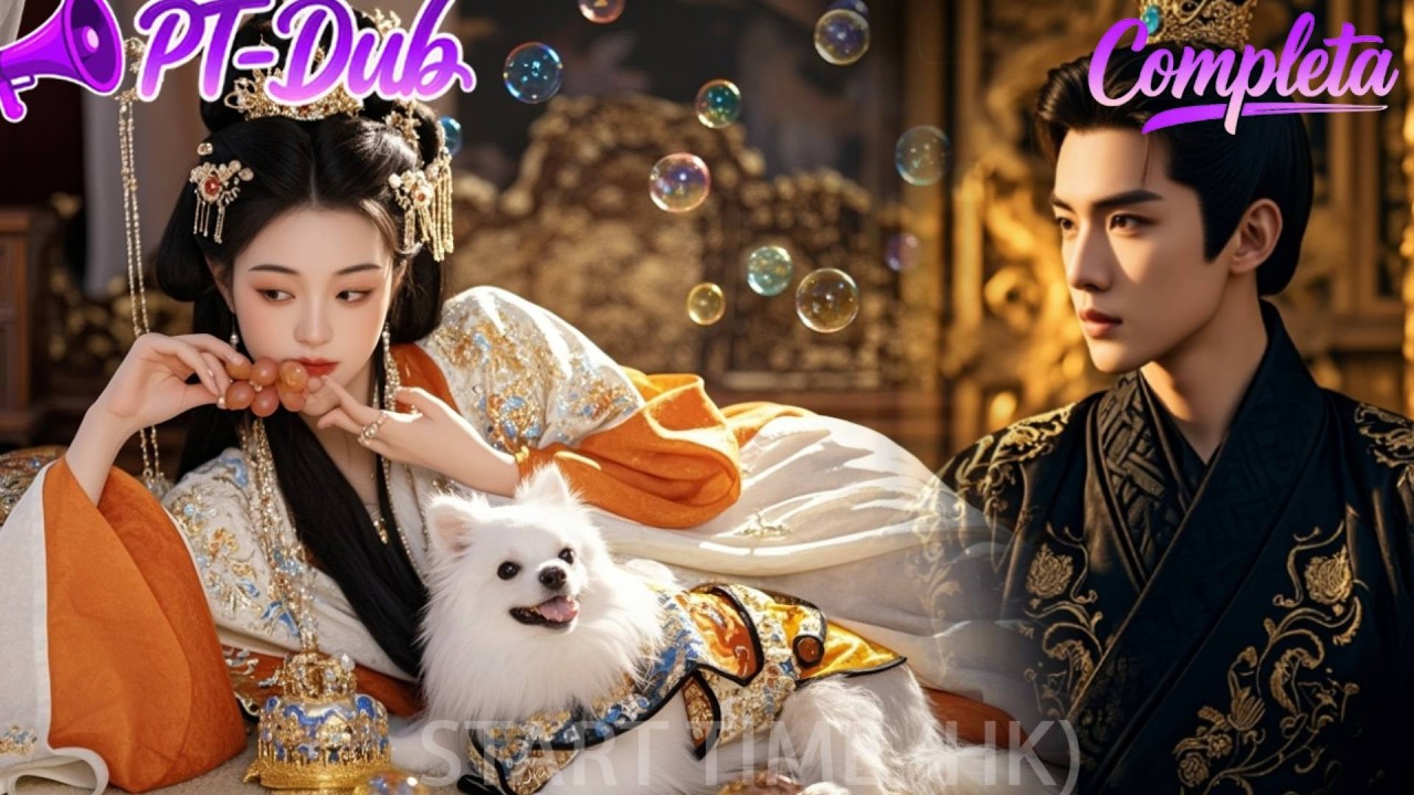 Uma garota sem ambição viaja no tempo, torna-se consorte vil e conquista o coração do imperador