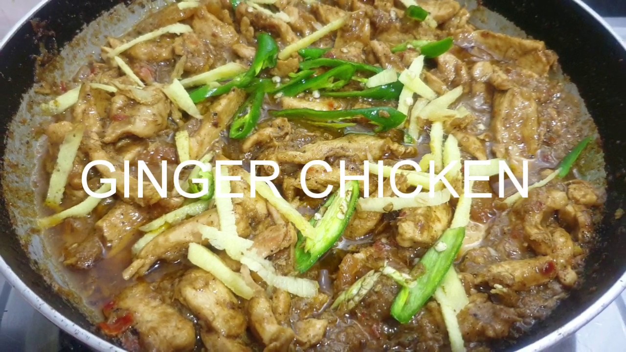 GINGER CHICKEN YouTube