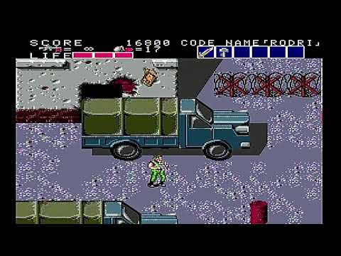PC Engine - Bloody Wolf [Score: 51,600]