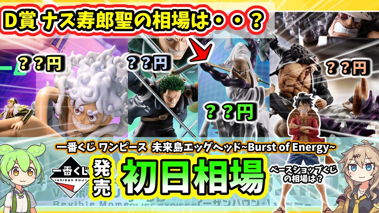 First Day Price] Ichiban Kuji One Piece Future Island Egghead 