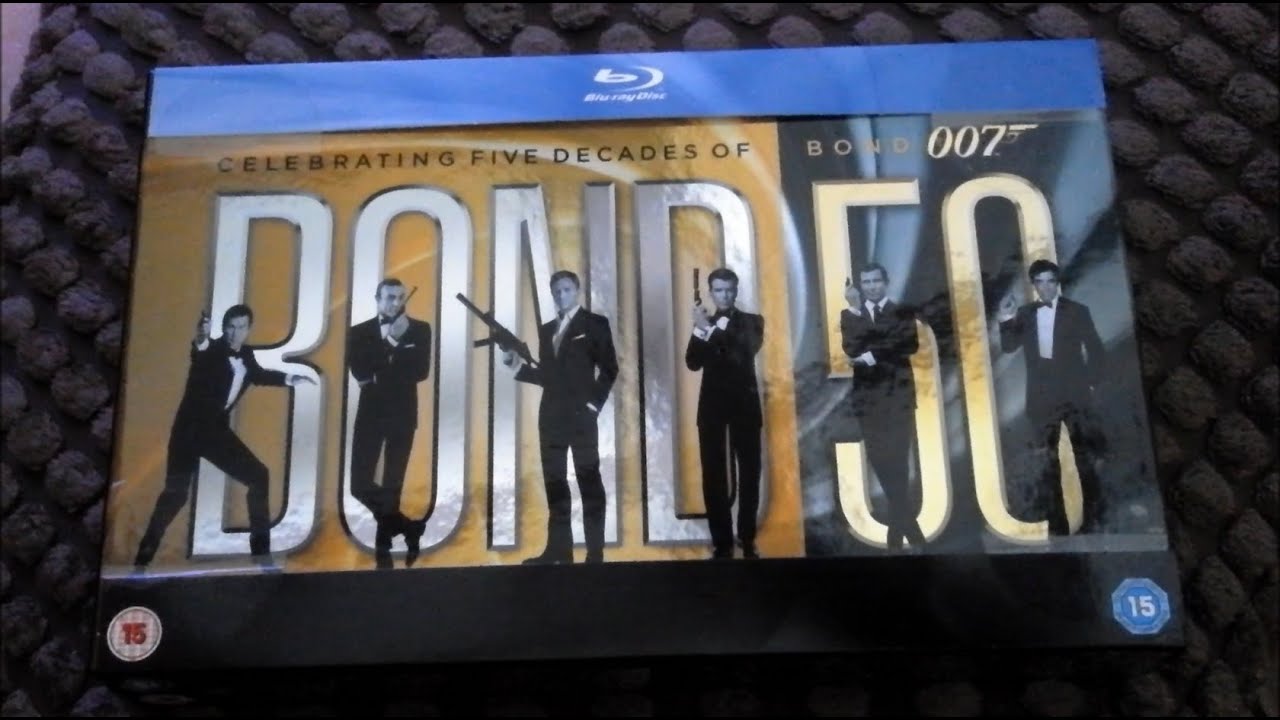 Bond 50 22 disc blu-ray collection - YouTube