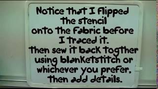 DIY making your own stuffed animal template for sewing
