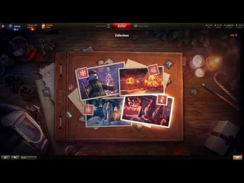 WOT ის საჩუქარი. საახალწლო ალბომის შევსება