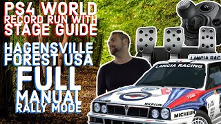 CAN YOU BEAT ME - CHALLENGE 28 - DIRT 4 - PS4 WORLD RECORD RUN  HAGENSVILLE FOREST + STAGE GUIDE screenshot 1